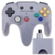 thumbnail image 1 of RetroFam Control Inalámbrico N64 Control de Juego Inalámbrico para Consola Nintendo N64, Gris, 1 of 5