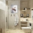 thumbnail image 3 of Bathroom Wall Art Funny Toilet Paper Bathroom Pictures for Wall Bathroom Painting Prints Toilet Paper Bathroom Framed Artwork Home Decor Ready to Hang 12"x16", 3 of 6