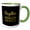Green/White, variant on 3drose, Mazatlán, Sinaloa, Mexico, Yellow on Black. Patriotic Gift for You, 15oz Mug