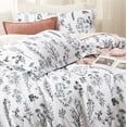 thumbnail image 4 of XL Duvet Cover - Reversible White Duvet Cover Set with Zipper Closure,Cute, 4 of 7