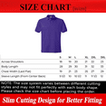 thumbnail image 2 of Hanes Ecosmart Jersey Polo T-Shirt, Men's Short Sleeve Solid Tee, Purple Shirt, 3XL, 2 of 5