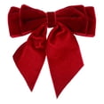 thumbnail image 1 of Miangastore Broche Épingle en Velours Rouge Décoration de Fêtes pour Femmes 1Pcs 3.9x3.9x0.8In, 1 of 9