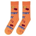 thumbnail image 3 of Crazy Socks – Candy-Themed 8-Pack Novelty Crew Sock Bundle – Large – Fun Colorful Candy & Junk Food, 3 of 6