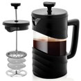 thumbnail image 1 of Prensa Francesa OVENTE FPW34B 1L Vidrio Resistente al Calor Negro, 1 of 9