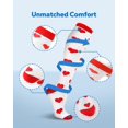 thumbnail image 3 of 3 Pairs Medical Sport Compression Socks - 15-20mmhg Graduated Knee-High Support for Men & Women, Ideal for Soccer, Running, and Nurses, 3 of 7