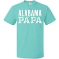thumbnail image 3 of Inktastic Alabama Papa Distressed White Text T-Shirt, 3 of 5