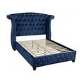 thumbnail image 2 of Sophia King 5-N Upholstery Bedroom Set Made With Wood in Blue, 2 of 13
