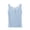 Blue, variant on Women Sleeveless Button Up Lace Trim Crop Tank Tops Fitted Scoop Neck Pointelle Henley Y2k Cami Cute Summer Outfits WhiteXL