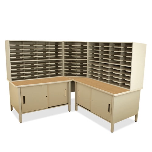 Marvel Office Furniture 100 Compartment Mailroom Organizer
