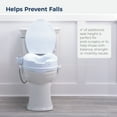 thumbnail image 4 of Drive Medical PreserveTech Raised Toilet Seat with Bidet, Ambient Water, 4 of 8