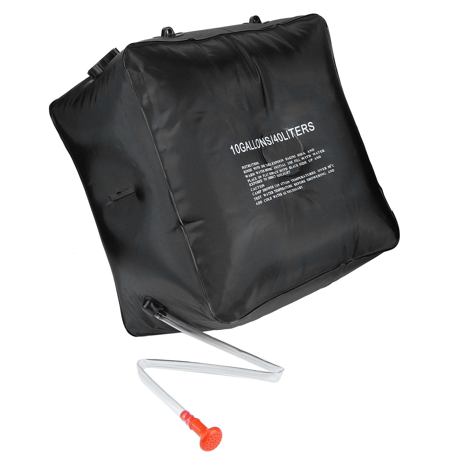 Sac De Douche Solaire Camping 40L - Pompe Réglable, Poche Filet - Pour Randonnée, Trek, Plein Air