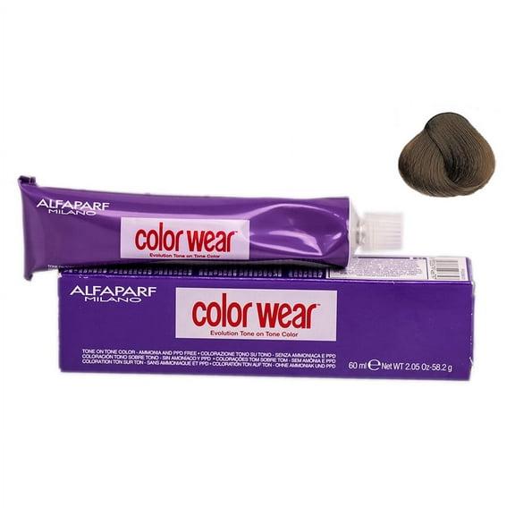 Alfaparf Milano Colorwear Demi-permanent color 2.05oz CHOOSE YOUR COLOR! ( Hair Color:7- Medium Natural Blonde;)