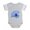 Heather Gray, variant on CafePress - Chapel Hill Basketball 2 - Cute Infant Baby Football Bodysuit