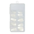 thumbnail image 2 of 100 Pcs Faux Ongles Forme Cercueil Long Couverture Complète Pointe d'Art DIY Acrylique UV Gel, 2 of 6