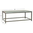 thumbnail image 3 of SAFAVIEH Alec Industrial Rustic Coffee Table, Barn Blue, 3 of 5