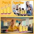 thumbnail image 5 of 3 Pcs Wooden Pencil Block Signs Wood Pencil Tabletop Decor for Back to School Classroom Desk Table Decorations, 5 of 5
