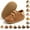 A/Brown, variant on Baby Boys Girls Shoes Lace Up Leather Infant Sneakers Non Slip Rubber Sole Newborn Loafers Toddler First Walker Crib Shoes