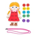 thumbnail image 1 of Juguetes educativos Tablero de cordones de juguete para niñas, niños, niños, Zulema Juguetes de botones de enhebrado, 1 of 8