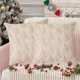 thumbnail image 4 of Christmas Pillowcase 17.71x17.71in Used For Christmas Decoration Winter Holiday Decoration Pillow Cover Suitable For Home Sofas, 4 of 6