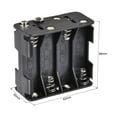 thumbnail image 2 of Battery Case Storage Box 8 Slot x 1.5V Battery Holder for 8 x AA Battery, 2 of 5