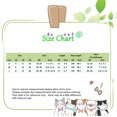 thumbnail image 2 of CSChome Rabbit Clothes Leash 1 Set Rabbit Clothes Leash Lace Hem Bowknot Peach Print Pet Rabbit Hamster Traction Rope Pet Supplies Hamster Harness, 2 of 6