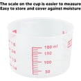 thumbnail image 3 of Recipiente para Cereales, Recipiente para Arroz Diseño Hermético Resistente Al Calor con Taza Medidora para el Hogar (1,5 kg Blanco), 3 of 4