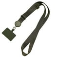 thumbnail image 2 of Sidaley Cordón de teléfono móvil Universal para viajar, teléfono móvil portátil, cuello desmontable, cuerda de nailon para colgar, correa Teléfono y Comunicación Verde, 2 of 6