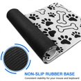 thumbnail image 6 of Long Mouse Pads for Desk,Pet Paw Print and Bone Desk Mats on Top Of Desks, Desk Mouse Pad Extra Large with 3mm Non-Slip Base and Stitched Edge for Gaming,Office,Work,Home 35.4"x15.7", 6 of 6