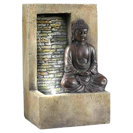 Ore International Inc. 10" Buddha Table Top Fountain