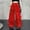 Red, variant on Kids Cargo Pants Elastic High Waisted Drawstring Cargo Joggers with Pocket Loose Fit Cargo Trousers Y2k Clothes Tween Girls Trendy Clothes 8-9 Years