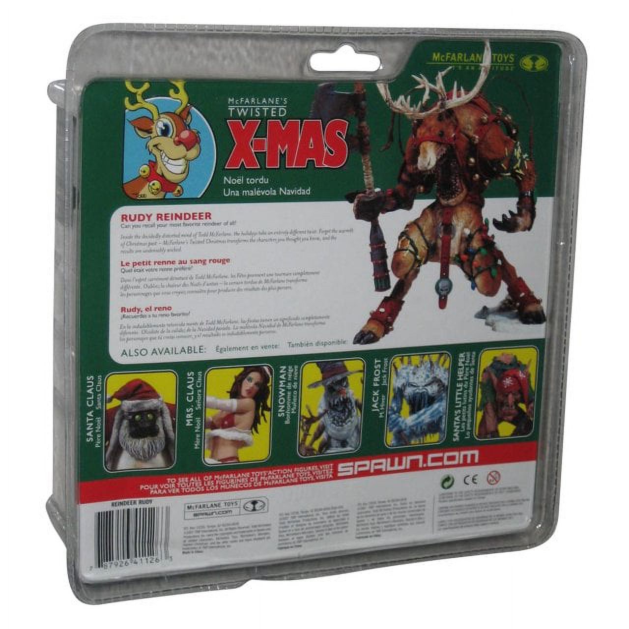 McFarlane McFarlane Toys X-Mas Reindeer Rudy Action Figure 