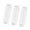 400ml, variant on Kitchen Sauce Bottle Set, Two Spout Condiment Squeeze Trio with Flexible Bodies and Cover Caps for Cleaner Portioning