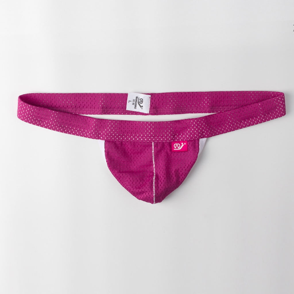 Mens Fishnet G-String Mesh Underwear Thong Panties Low Rise Pouch Underpanties
