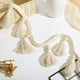 thumbnail image 5 of Borla Tejida De Macramé, Tapiz Tejido De 2 Piezas Pared De Macramé, Tapiz Colgante De Pared De Macramé, Adornos De Borla De Algodón Y Lino Decoración De Pared Bohemia Para Cesta De Flores, Habitación Infantil, Decoración De Pared BANYUO Electrónica, 5 of 6