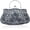 Gray, variant on Evening Clutch Bag for Women Kiss Lock Satin Purse Floral Handbag Wedding Purse Shoulder Clutch Party Bag with Chain
