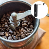 GAXIRE Electric Coffee Black, Compact 8.9 x 2.5 Inch, Easy to Use, and Efficient Coffee Bean