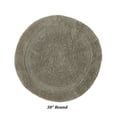 thumbnail image 2 of Better Trends Round Bath Mat 30" Diameter Elegant Reversible Bath Rug, Extra Soft Cotton for Ultimate Comfort, Absorbent, Ideal for Half Baths and Powder Rooms, (Beige) Lux Collection, 2 of 6
