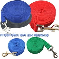 Lufly Long Lead Training Dog Leash Rope Belt Dog Safety Leash for Walking Running Puppy Small Medium Large Dogs, 10FT/ 20FT/ 32.8FT/ 50FT/ 66FT(Optional), 1Pc