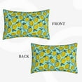 thumbnail image 4 of Fotbe Lemon1 Pillow Cases - Envelope Closure - Luxury, Extra Soft, Cooling Pillow Covers - Wrinkle, Fade, Stain Resistant-16"x24", 4 of 9