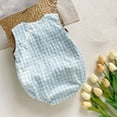 thumbnail image 4 of WRKEKC Baby Girl Casual Romper, Toddler Girl Summer Jumpsuit, Children's Plaid Sleeveless Jumpsuit Baby Summer Breathable Bag Fart Jacket, 4 of 6