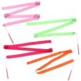 thumbnail image 1 of 8 Pcs Wire Ribbon Dance Ribbon Twirling Ribbons Dance Silk Streamers Gym Streamer, 1 of 3