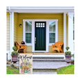 thumbnail image 3 of Spring Welcome Garden Flag , Double Sided Burlap Weatherproof Flag Farmhouse Flag For Outdoor Yard, 3 of 5