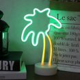 thumbnail image 5 of Palm Tree Led Neon Sign Night Light With Base Coconut Tree Marquee Night Lamp Table Light Best Gift, 5 of 5