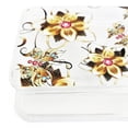 thumbnail image 5 of Funda rígida híbrida de doble capa con protector de pantalla para Motorola Moto G Stylus 5G 2024 (XT2419) (mariposa dorada + vidrio templado), 5 of 5