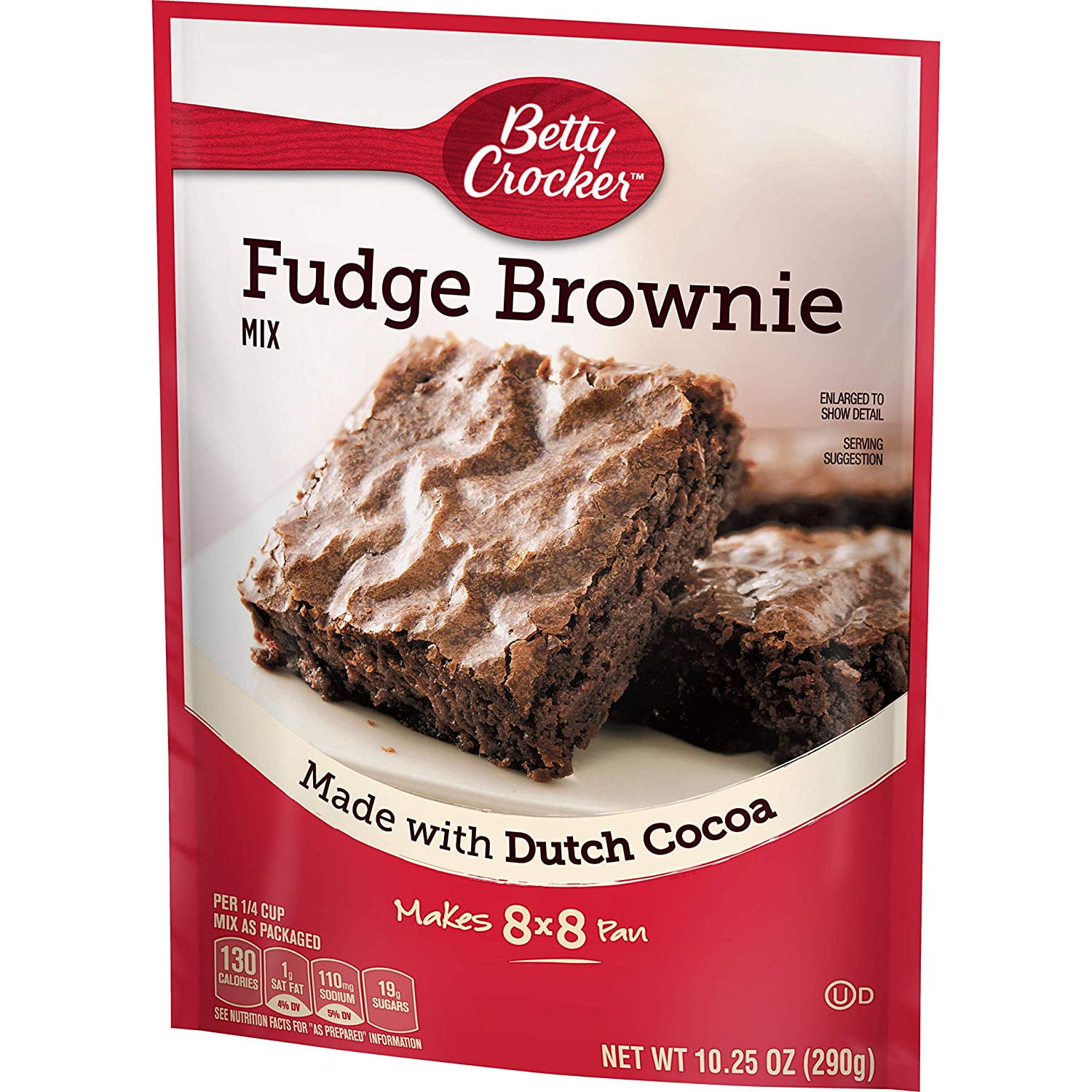 Betty Crocker Fudge Brownie Mix 10.25oz