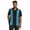 Black/Teal, variant on Men's Retro Bowling Bahama Camp Button-Down Shirt (Grey/Burgundy, Small)