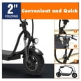 thumbnail image 5 of SKRT Electric Scooter 350W 48V 18.6 Miles Long-range Battery Foldable Easy Carry Portable Design, Adult Electric Scooter Up to 18 MPH Commuter Scooter Black, 5 of 7