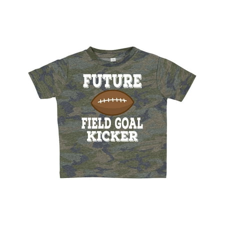 

Inktastic Football Future Field Goal Kicker Gift Toddler Boy Girl T-Shirt