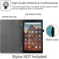 thumbnail image 4 of LEEYNEER Case for Fire HD 10 Tablet (Compatible with 7th and 9th Generations  2017 and 2019 Releases) - Premium PU Leather Slim Fit Stand Cover with Auto Wake/Sleep  Blossom, 4 of 8