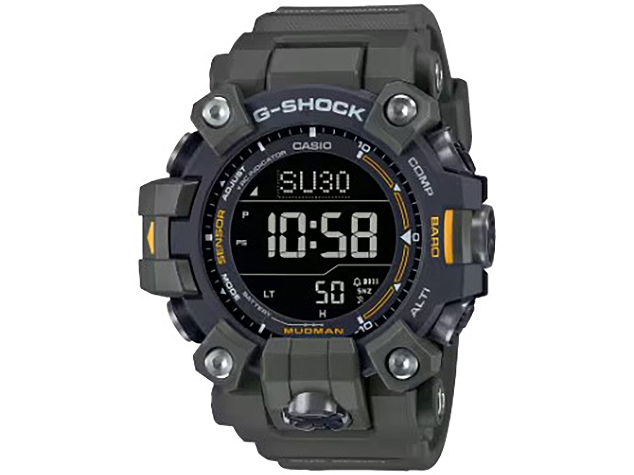 Casio G-Shock Mudman Triple-Sensor Solar Power Watch - Men's